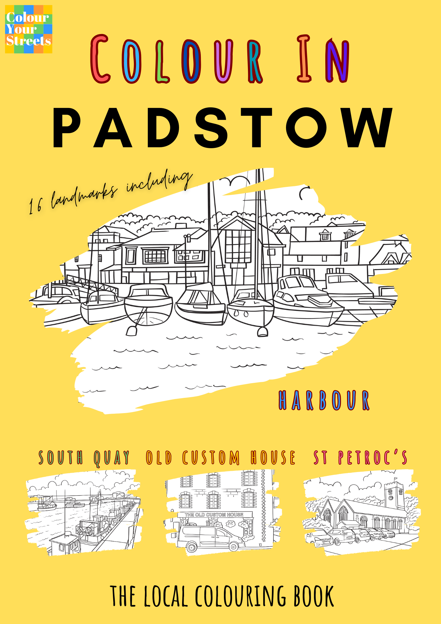 Padstow Colouring Book (A4)