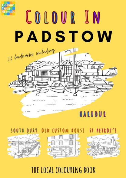 Padstow Colouring Book (A4)