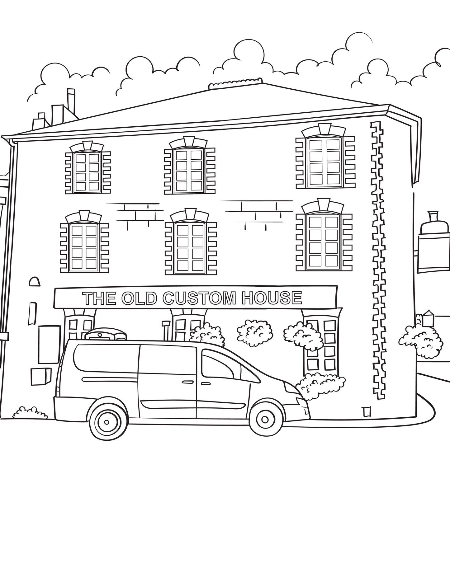 Padstow Colouring Book (A4)