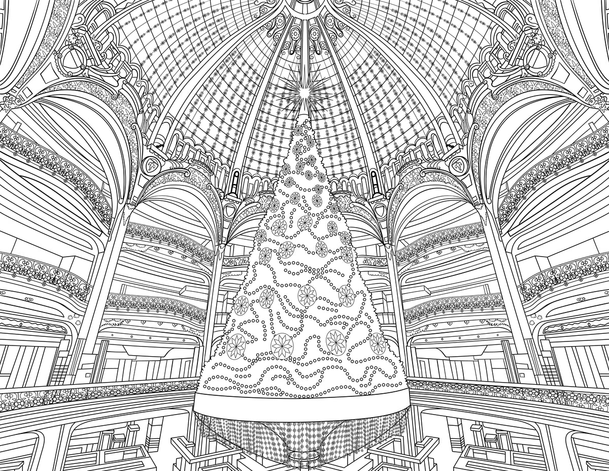 Christmas Coloring Book (A4)