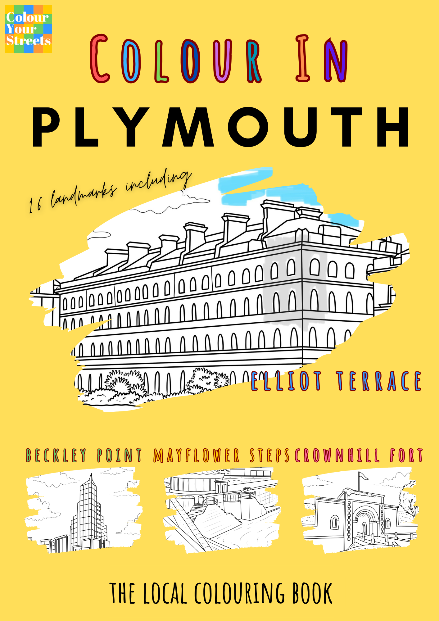 Plymouth Colouring Book (A4)