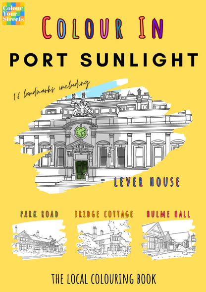 Port Sunlight Colouring Book (A4)