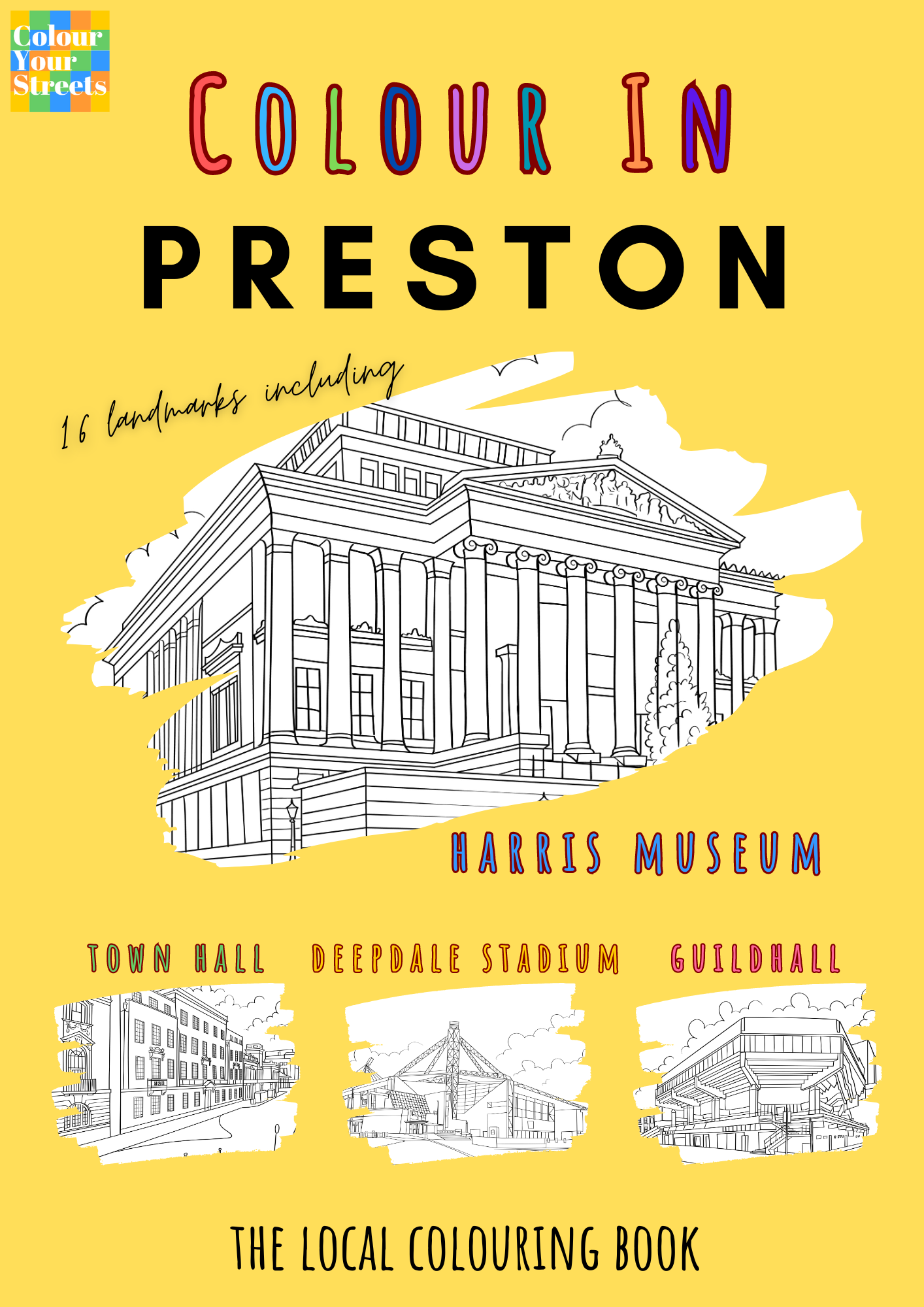 Preston Colouring Book