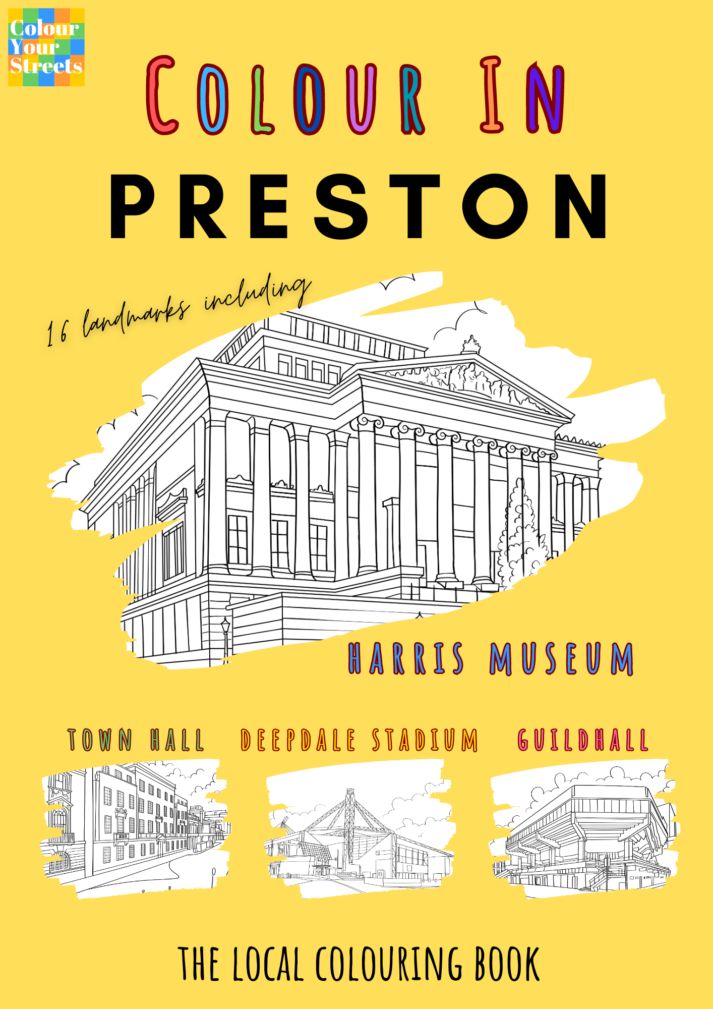 Preston Colouring Book (A4)