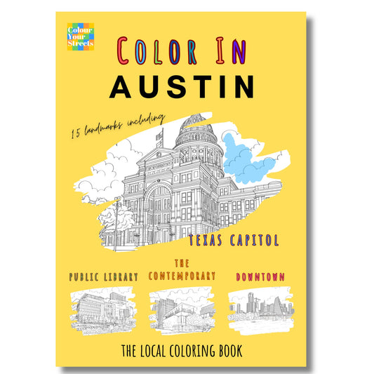 Austin Coloring Book (A4)
