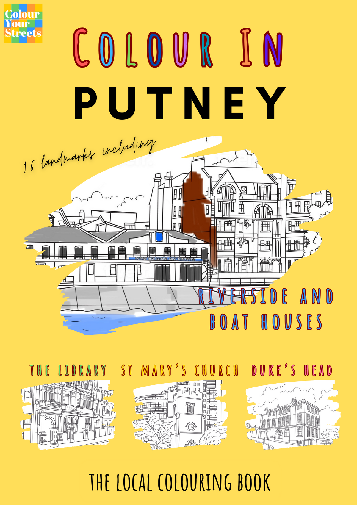 Putney Colouring Book
