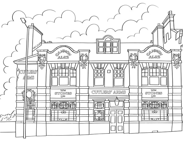 Rotherham Colouring Book (A4) | Colour Your Streets
