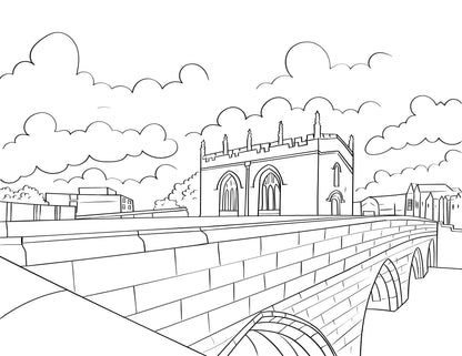 Rotherham Colouring Book (A4)