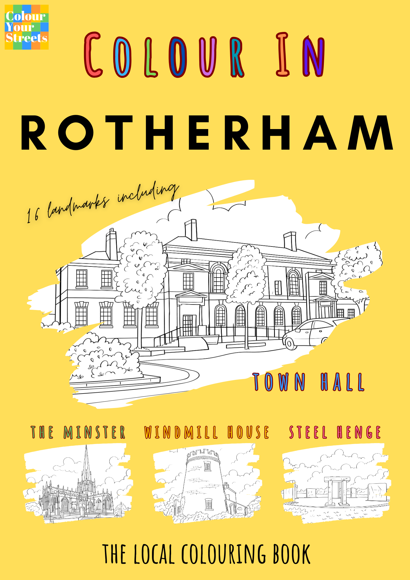 Rotherham Colouring Book (A4)