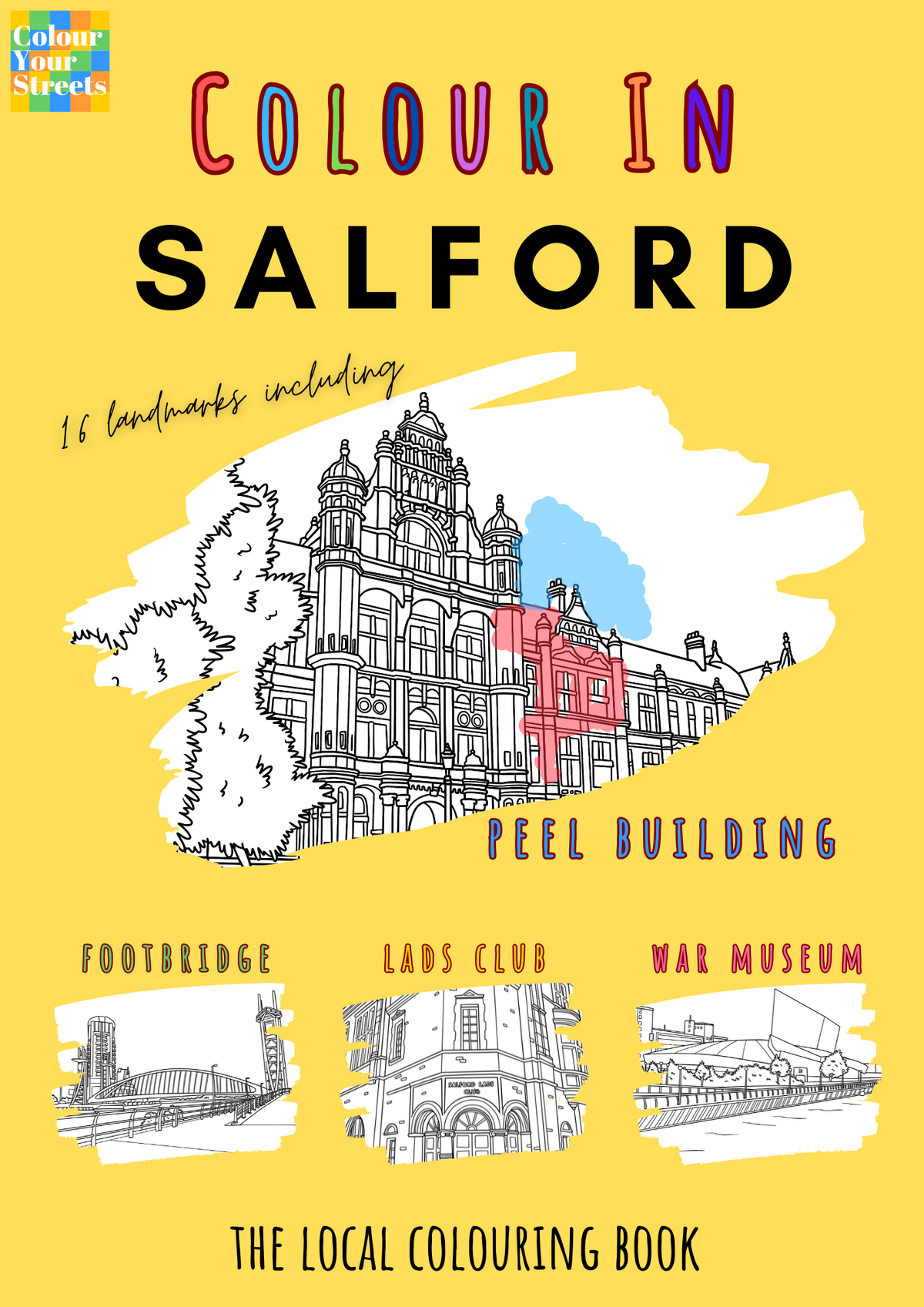 Salford Colouring Book