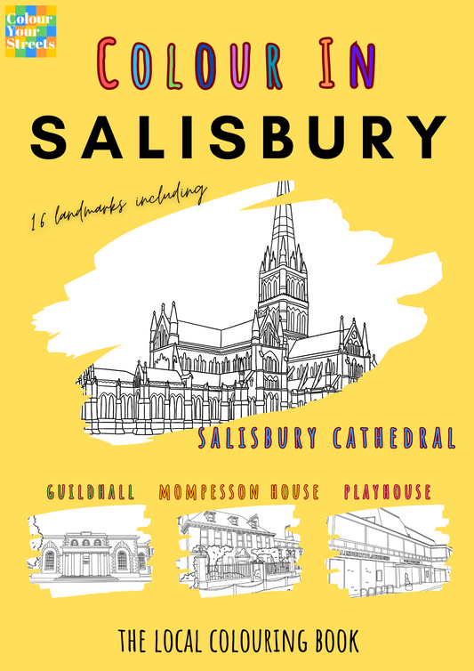 Salisbury Colouring Book (A4)