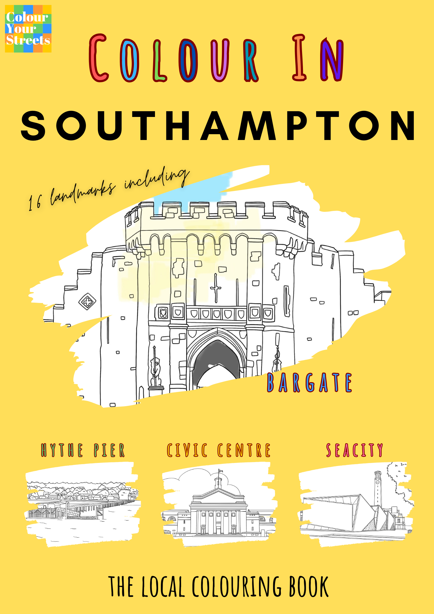 Southampton Colouring Book