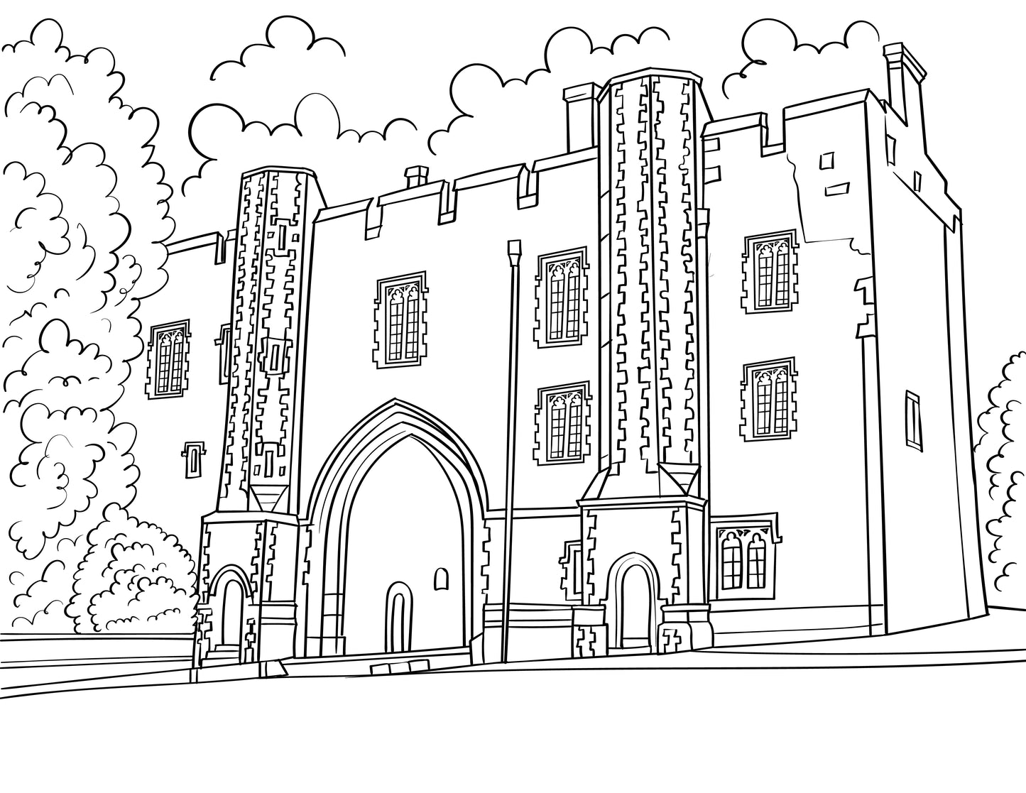 St Albans Colouring Book (A4)