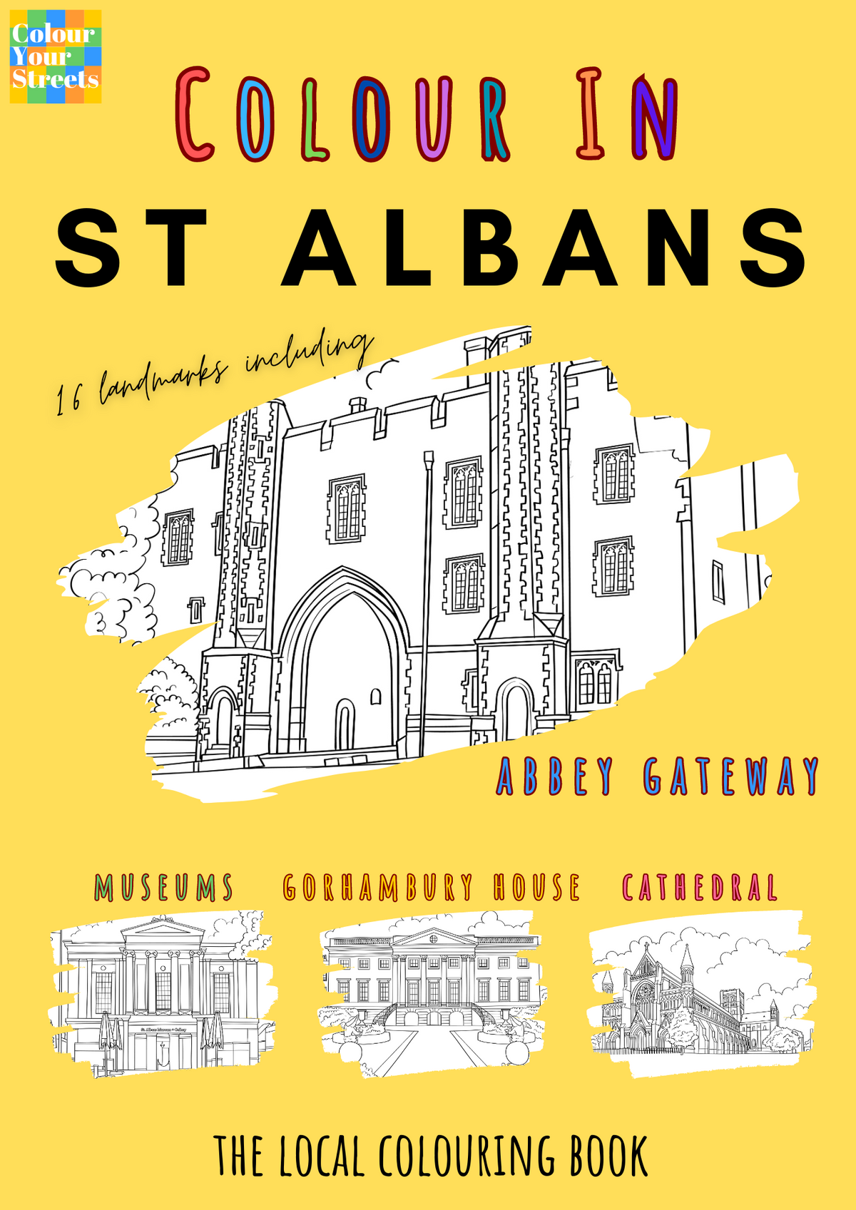 St Albans Colouring Book