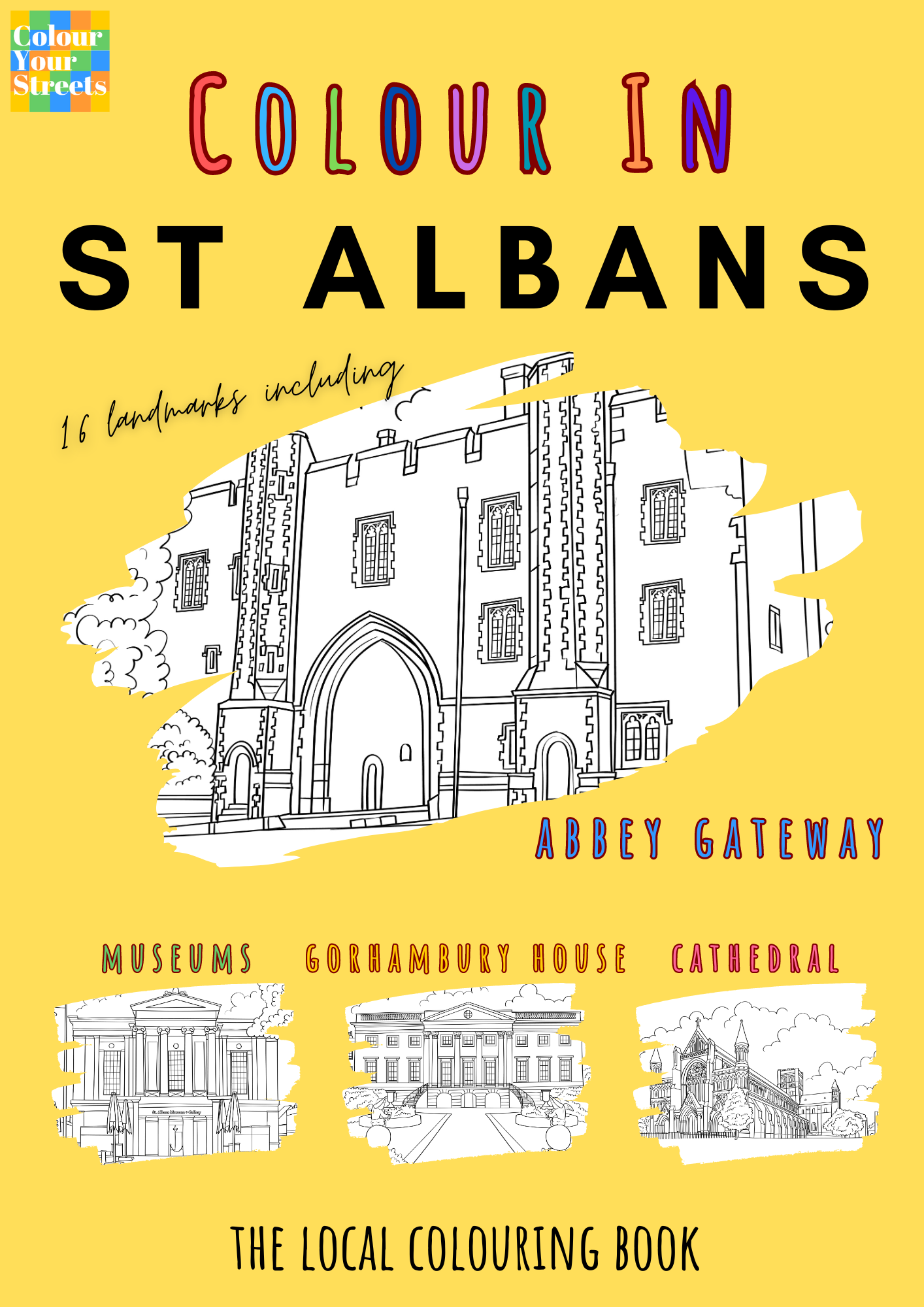 St Albans Colouring Book (A4)