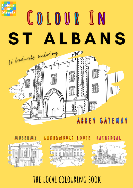 St Albans Colouring Book (A4)