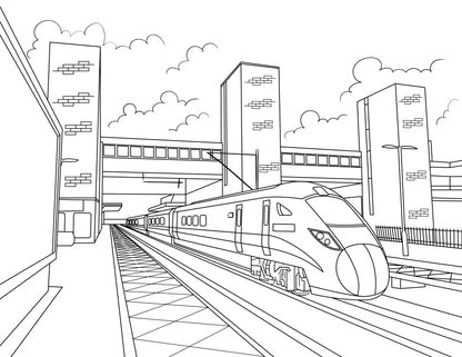 Stevenage Colouring Book (A4)