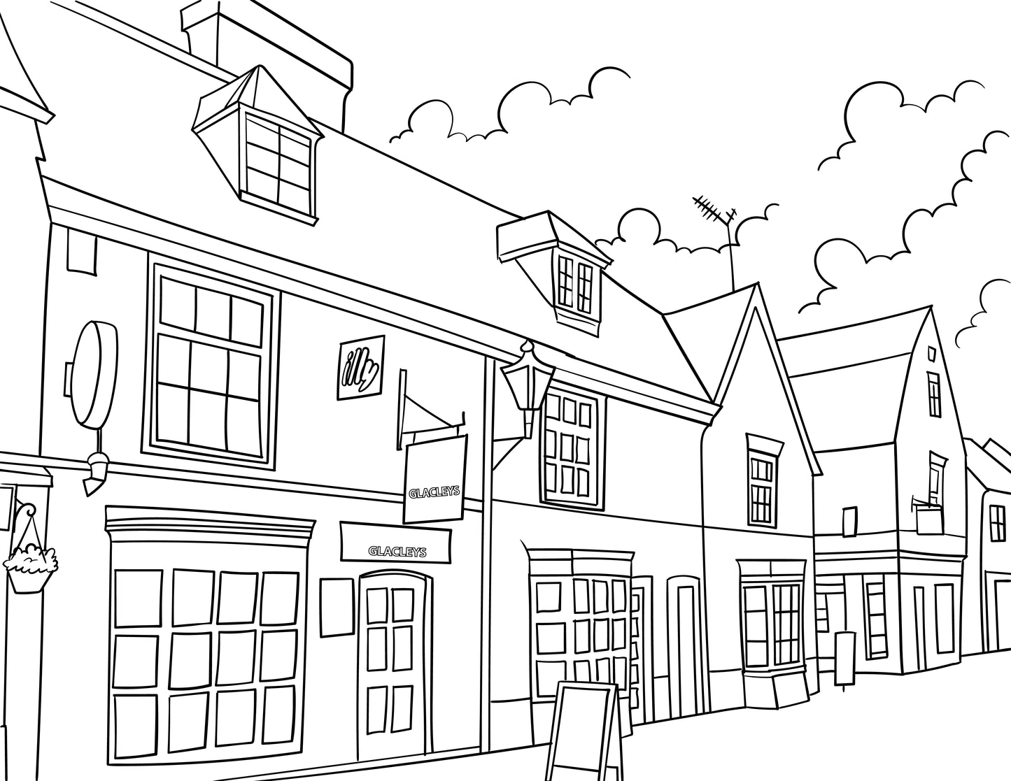 Stevenage Colouring Book (A4)