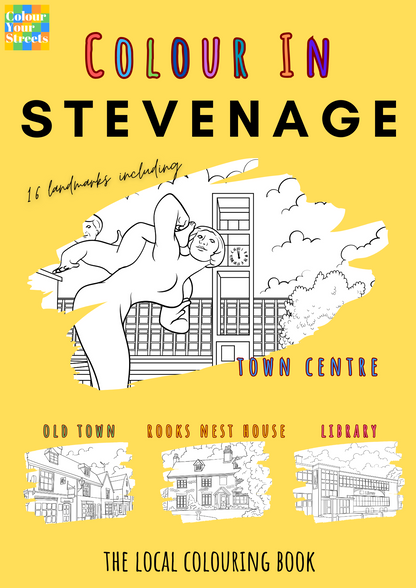 Stevenage Colouring Book (A4)