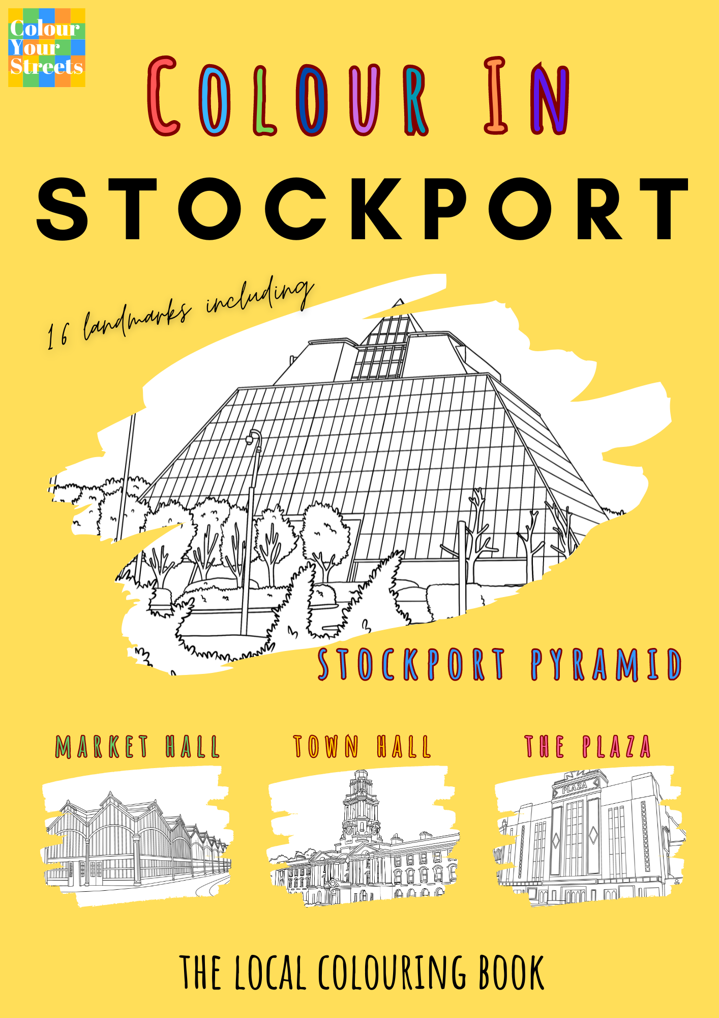 Stockport Colouring Book (A4)