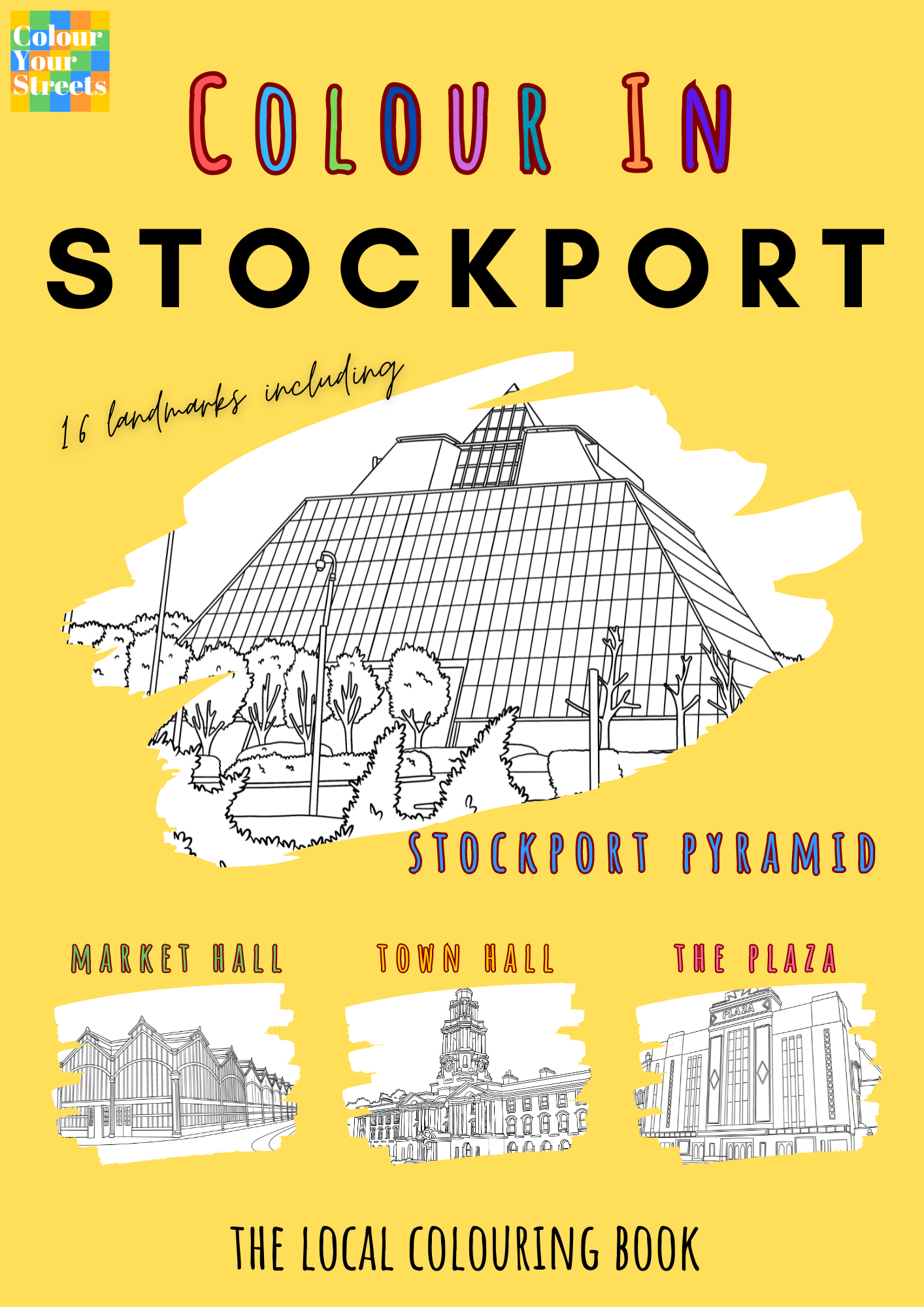 Stockport Colouring Book