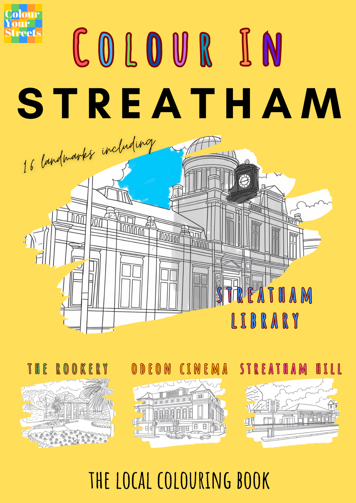 Streatham Colouring Book
