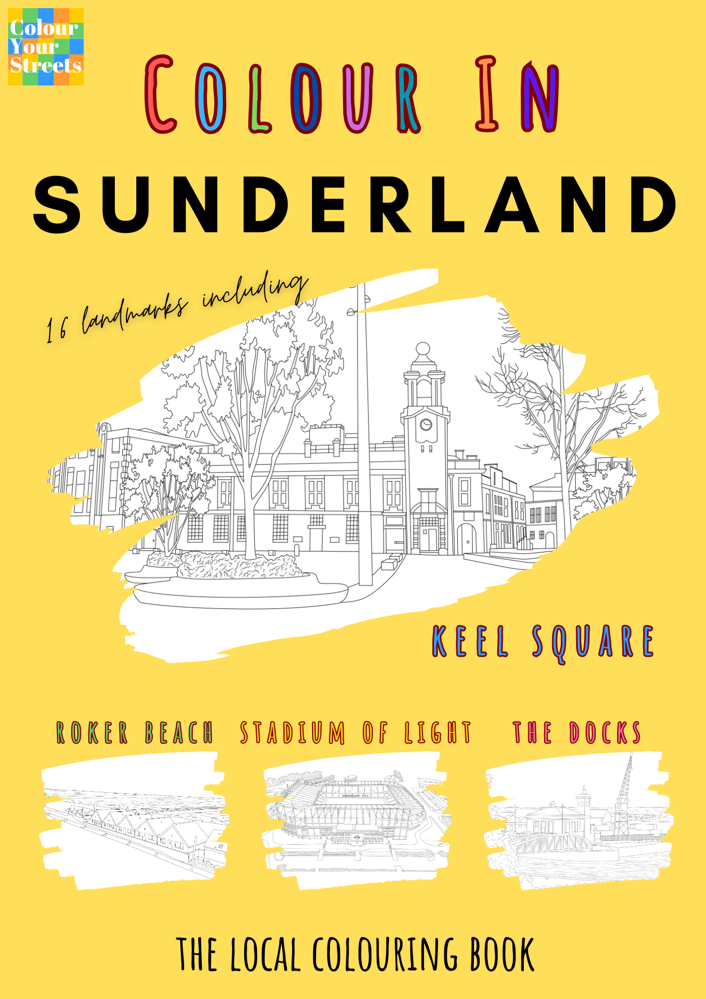 Sunderland Colouring Book (A4)