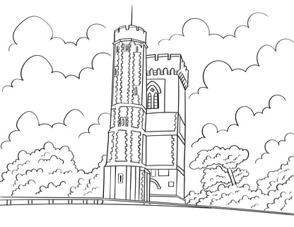 Surrey Colouring Book (A4)