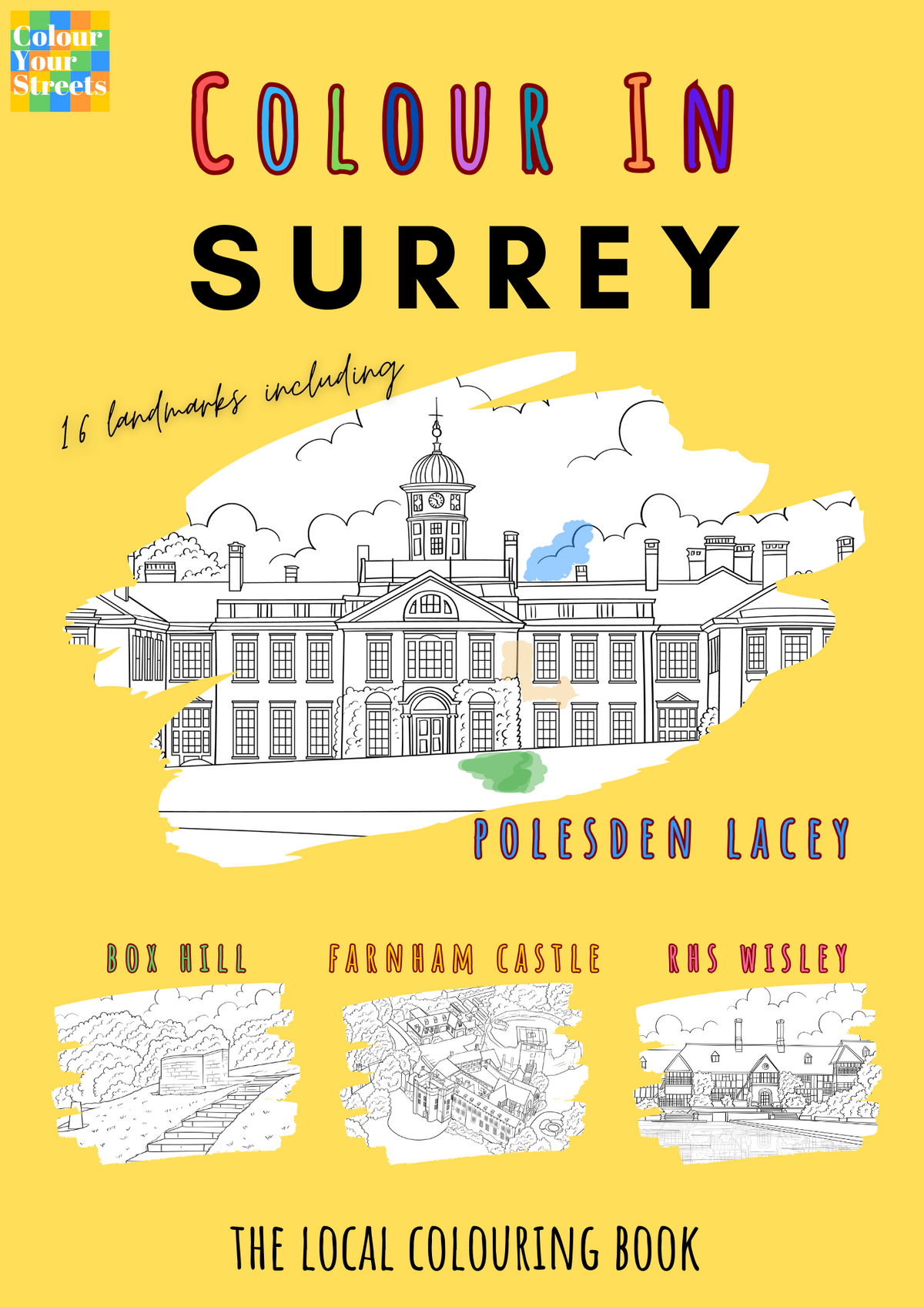 Surrey Colouring Book