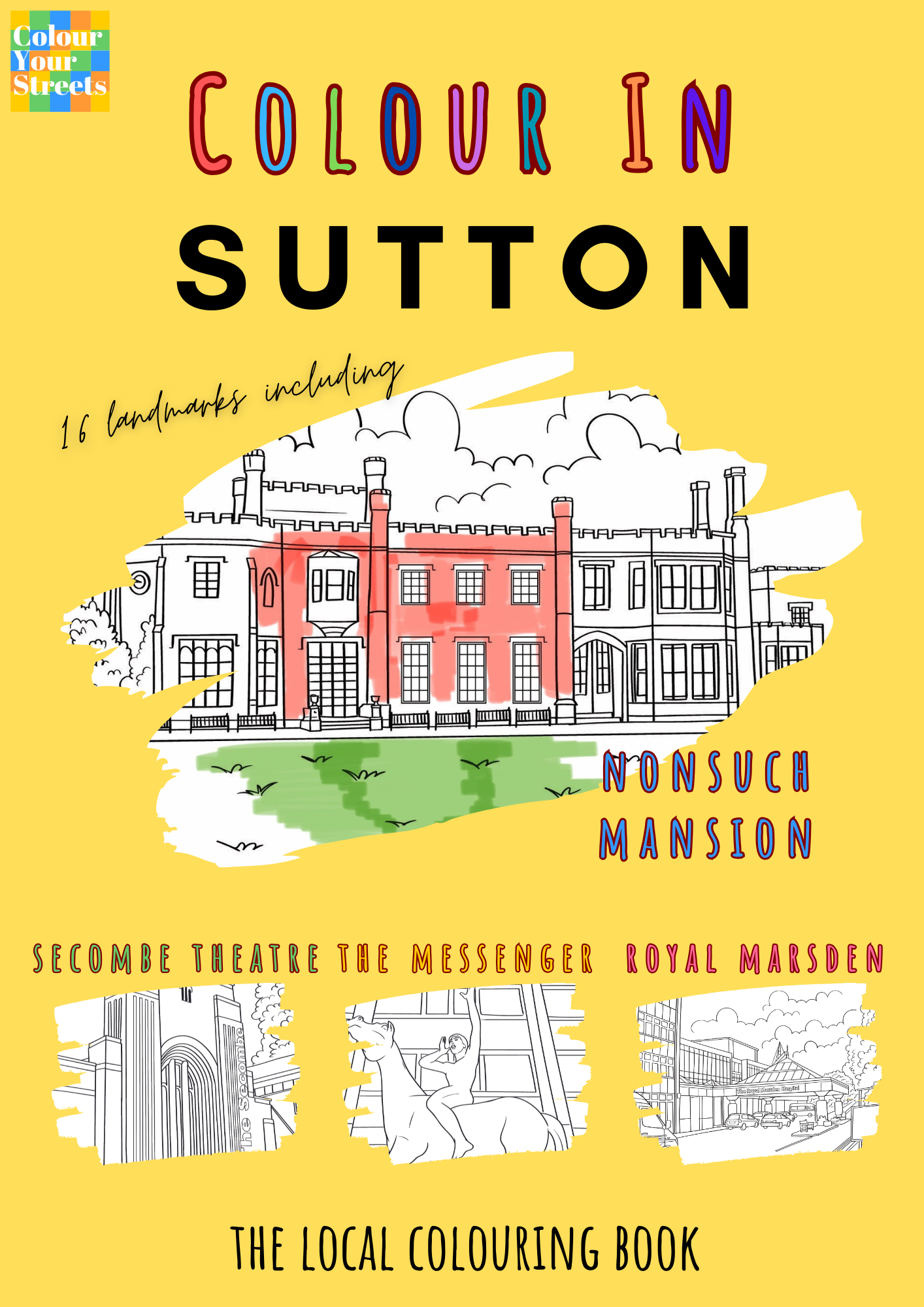 Sutton Colouring Book (A4)