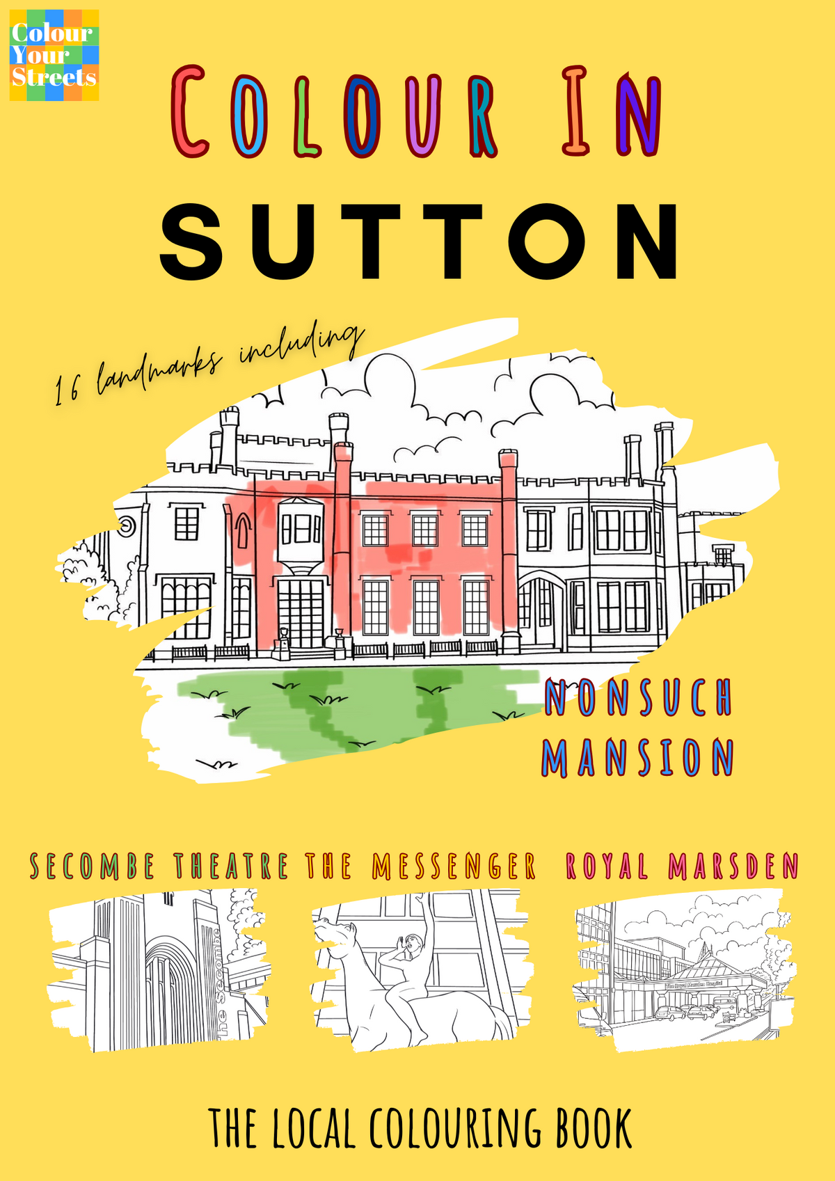 Sutton Colouring Book