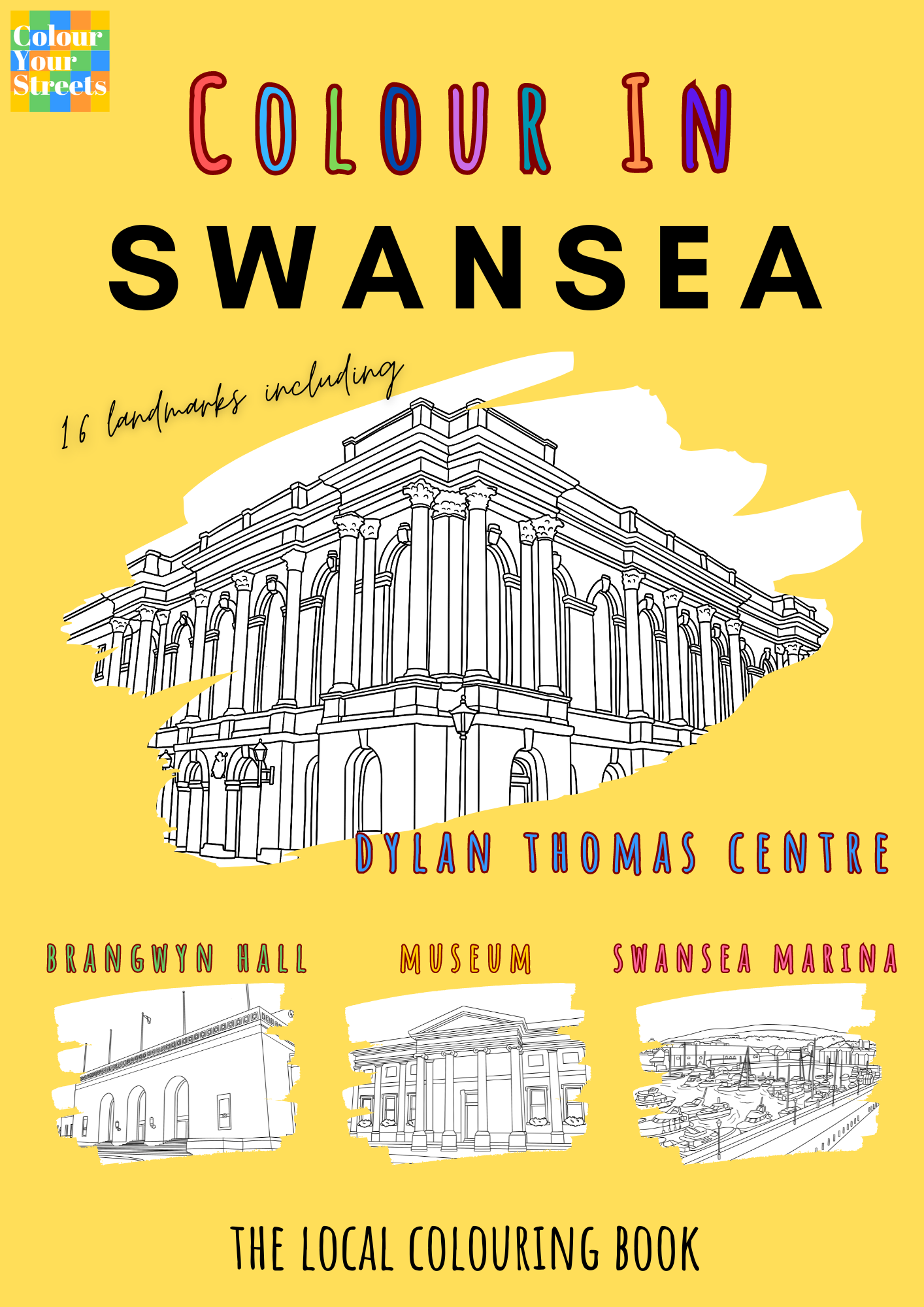 Swansea Colouring Book (A4)