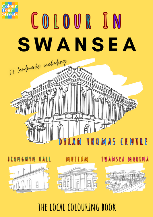 Swansea Colouring Book (A4)