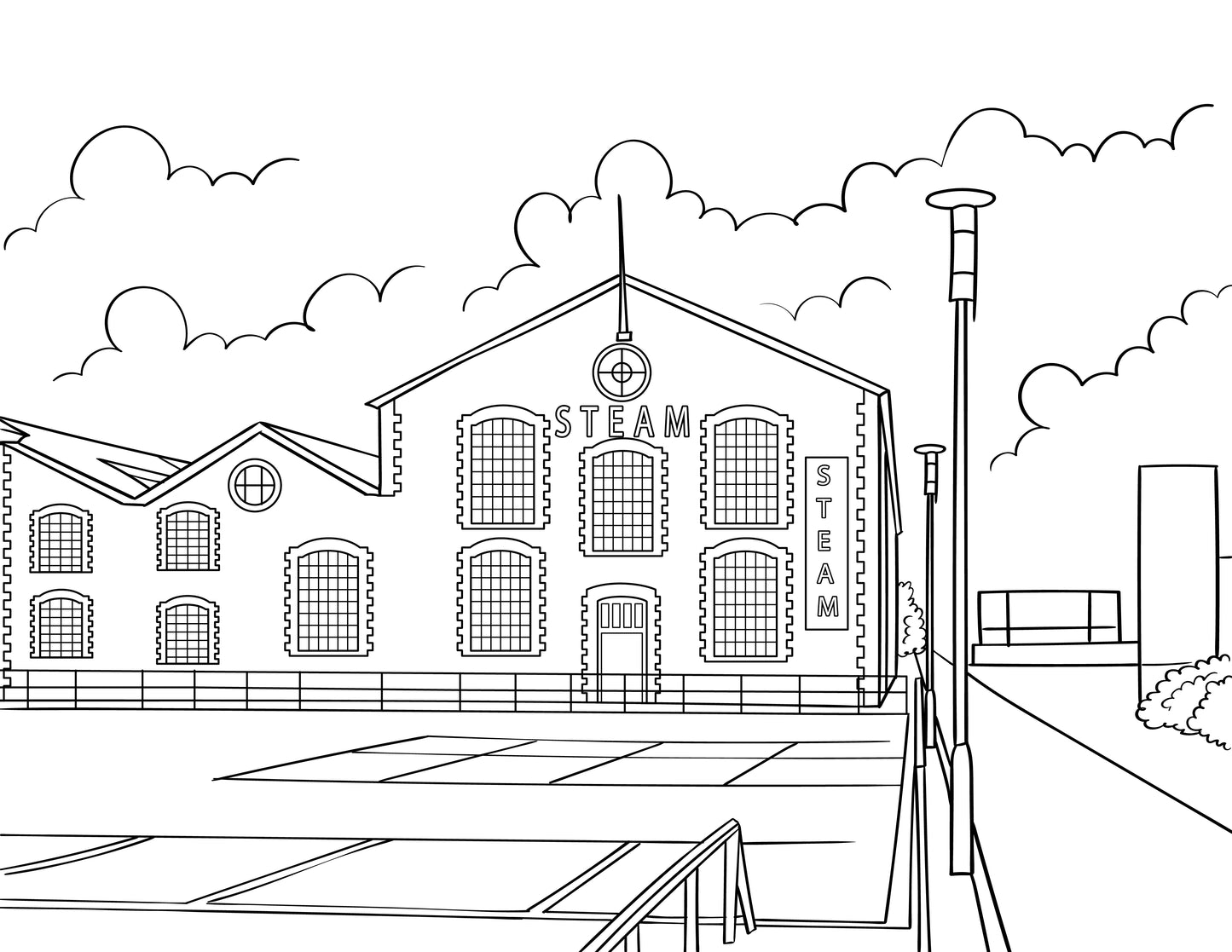 Swindon Colouring Book (A4)