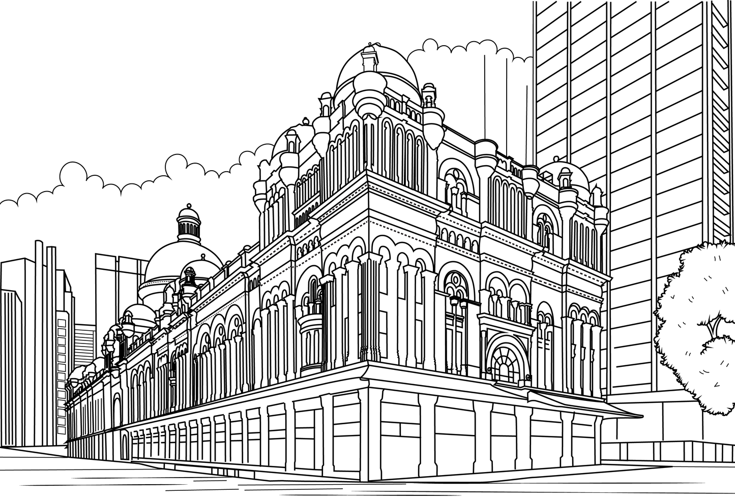 Sydney Colouring Book (A4)
