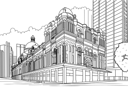 Sydney Colouring Book (A4)