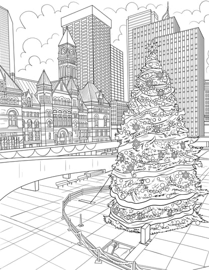 Christmas Coloring Book (A4)