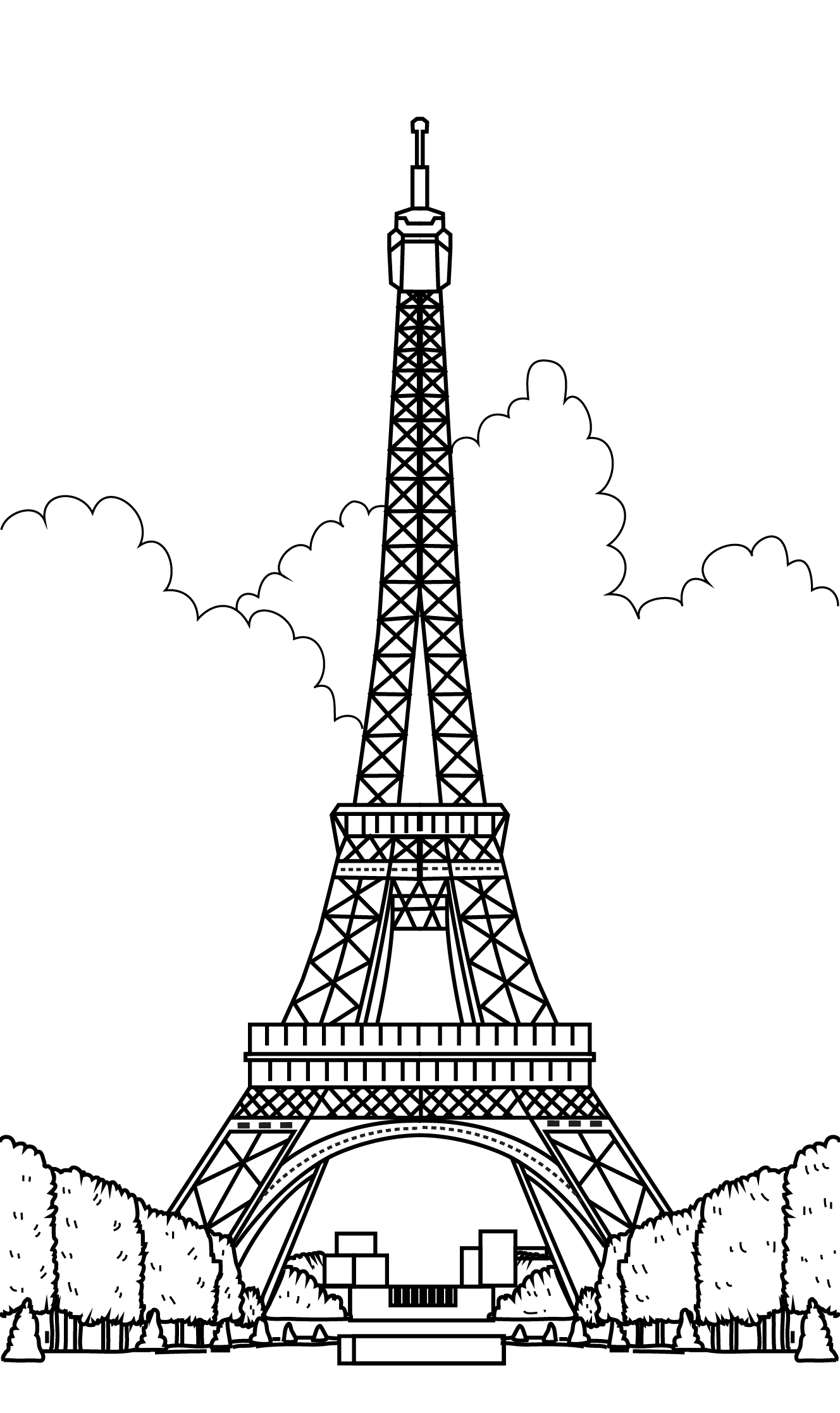 Paris Colouring Book (A4)