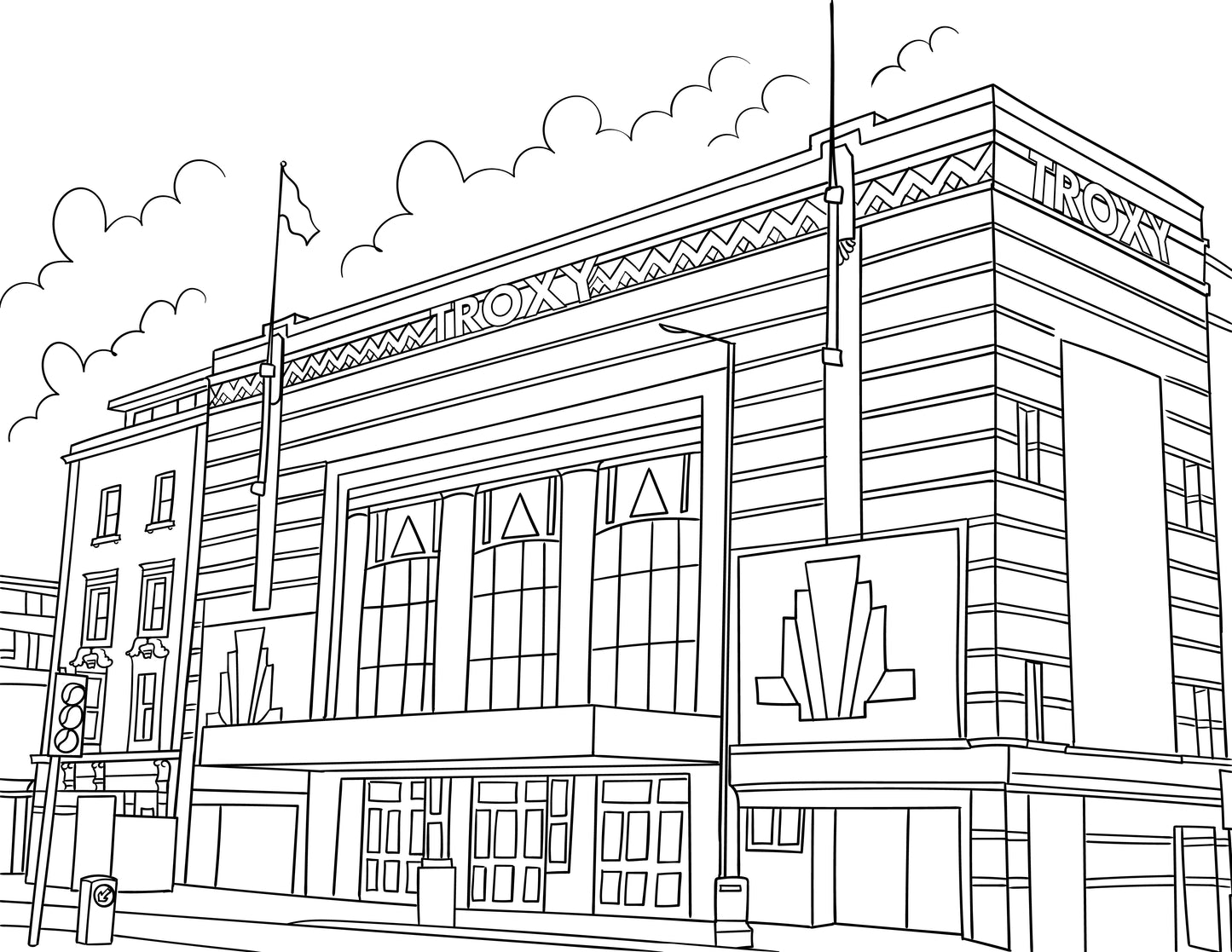 Tower Hamlets Colouring Book (A4)