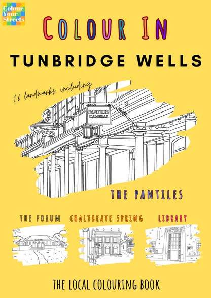 Tunbridge Wells Colouring Book (A4)