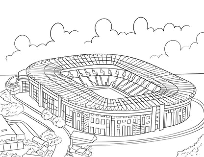 Twickenham Colouring Book (A4)