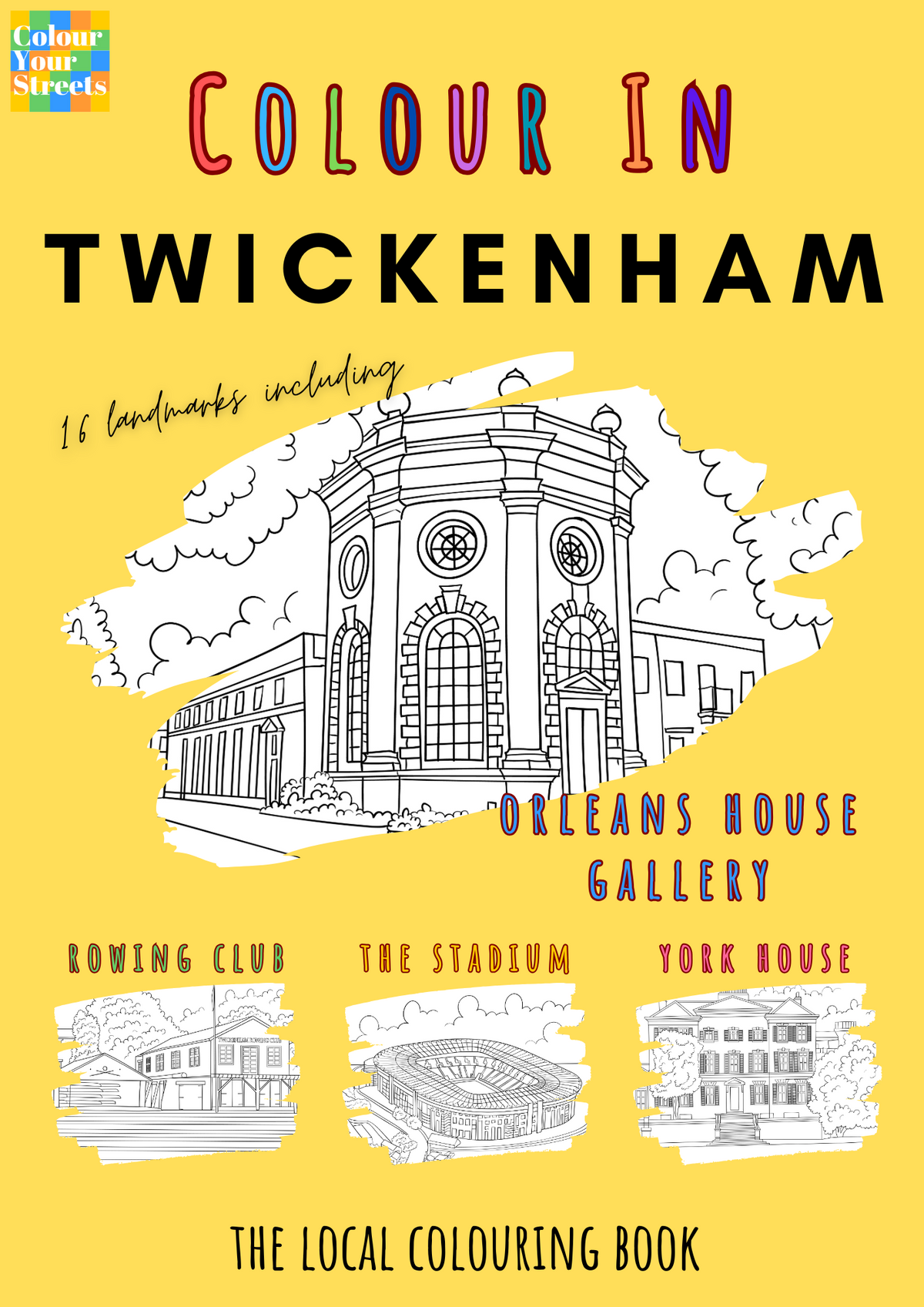 Twickenham Colouring Book