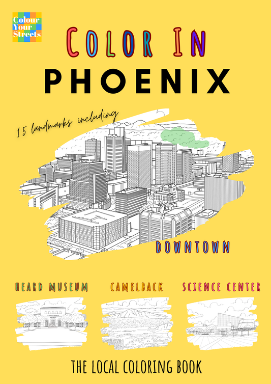 Phoenix Coloring Book (A4)