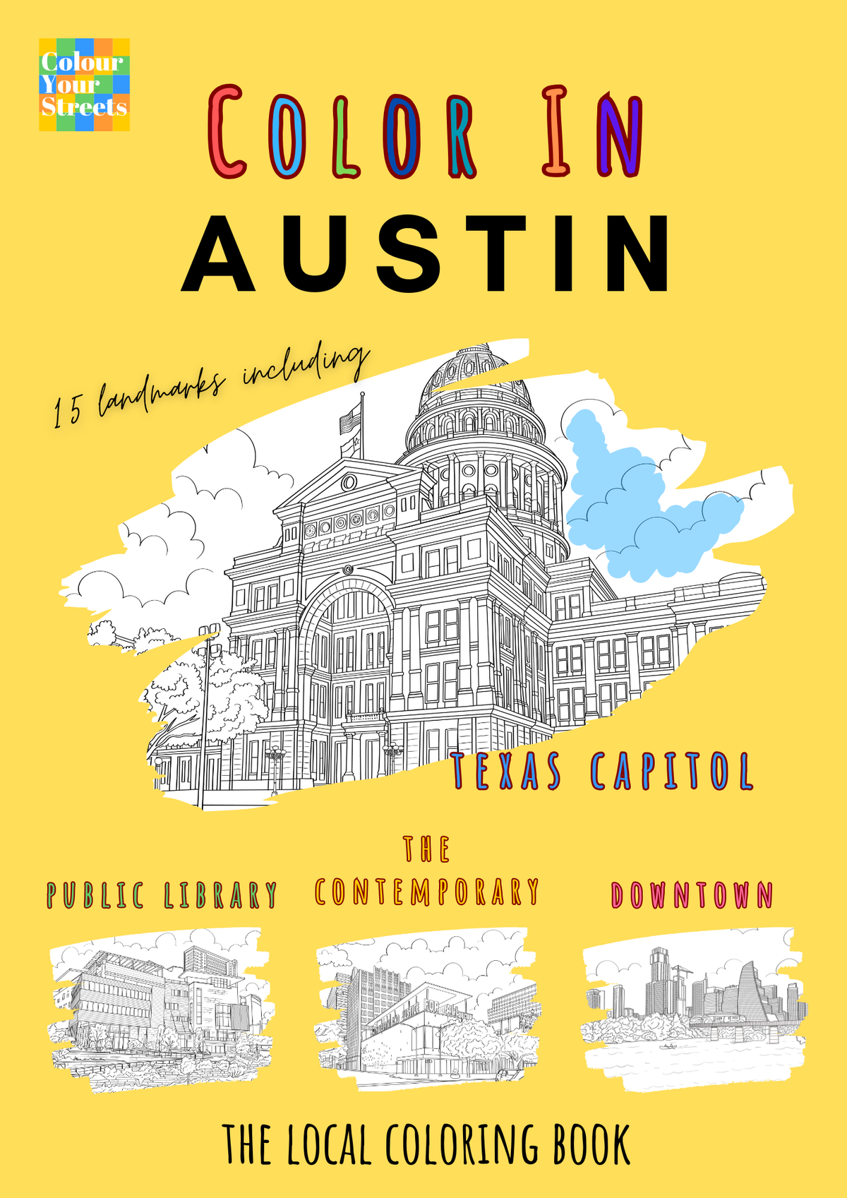 Austin Colouring Book