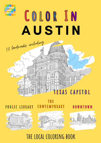 Austin Coloring Book (A4)