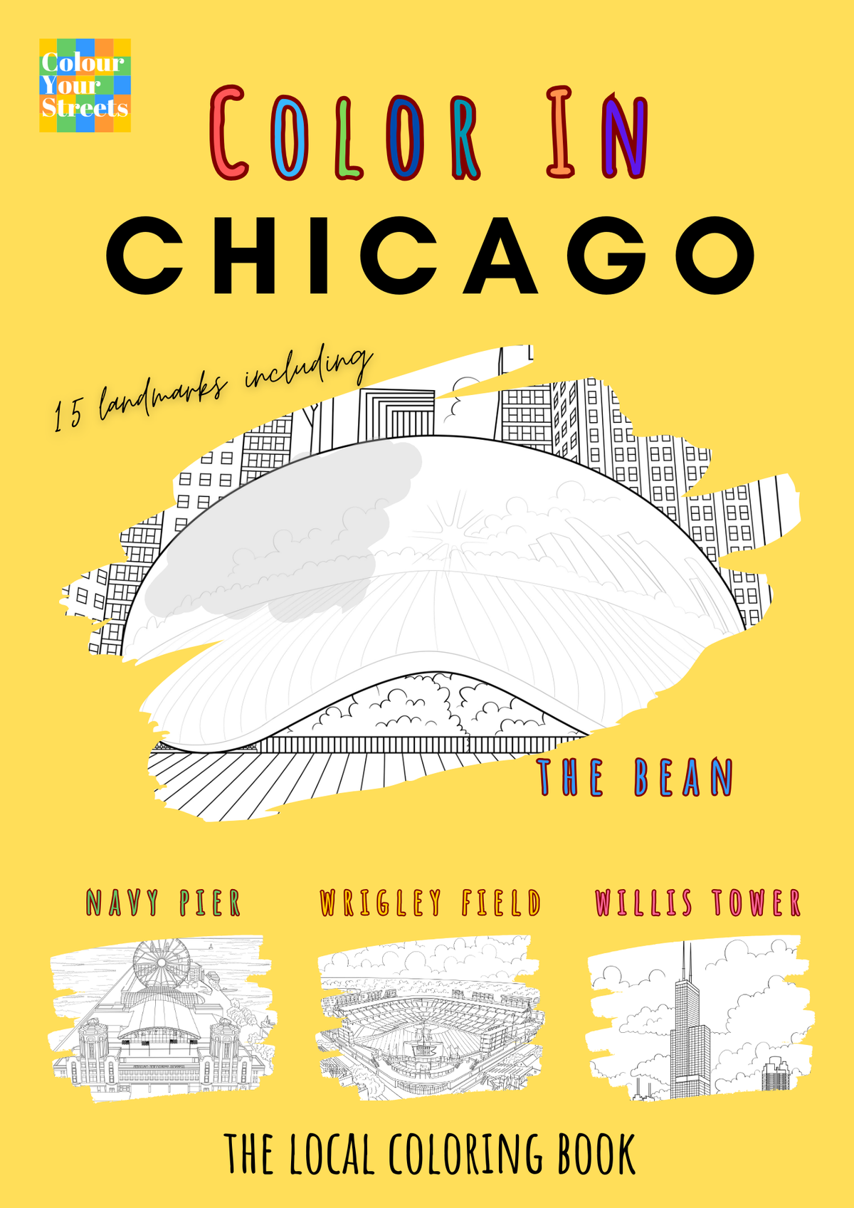 Chicago Colouring Book