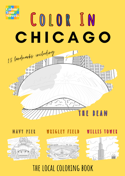 Chicago Coloring Book (A4)
