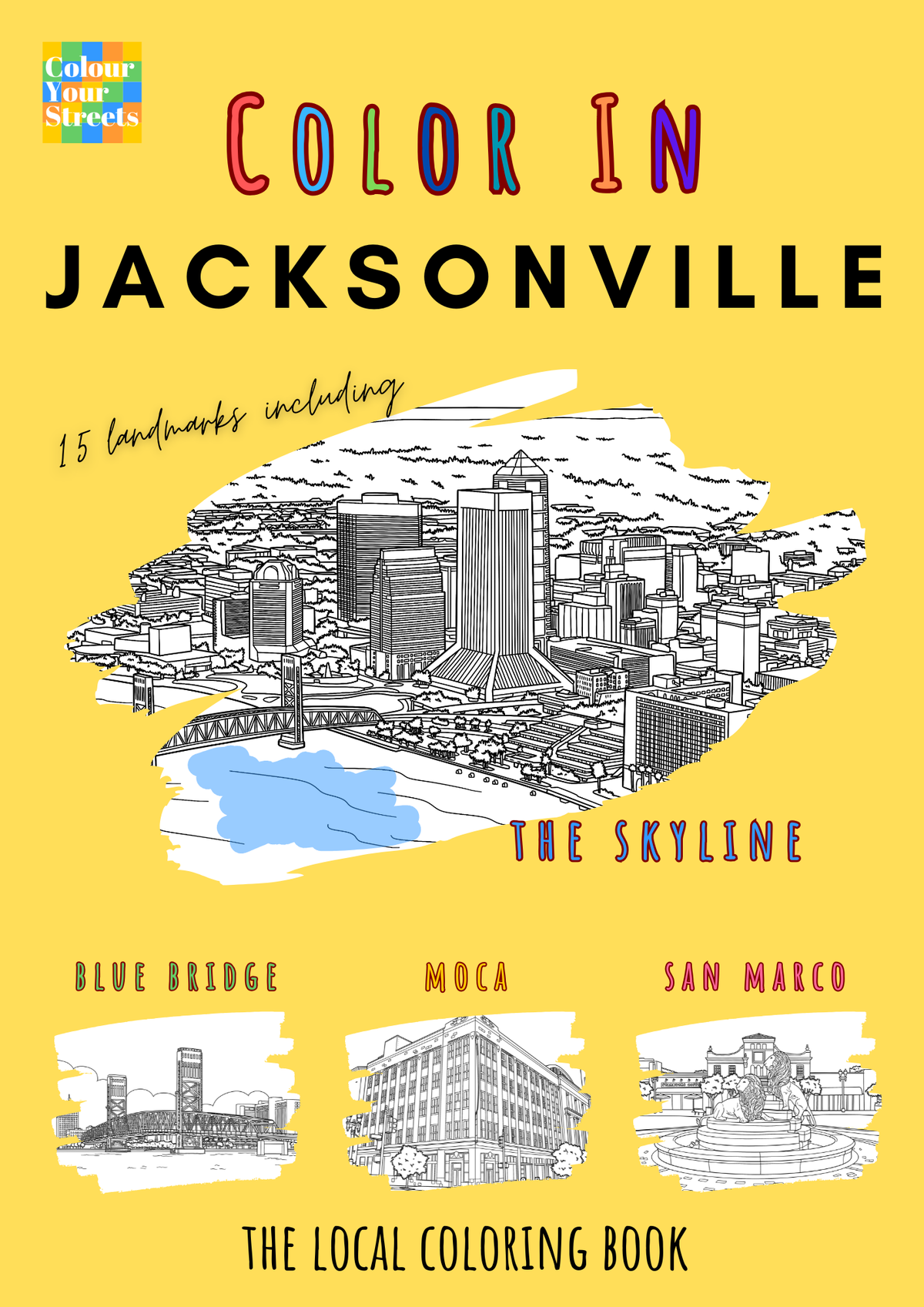 Jacksonville Colouring Book