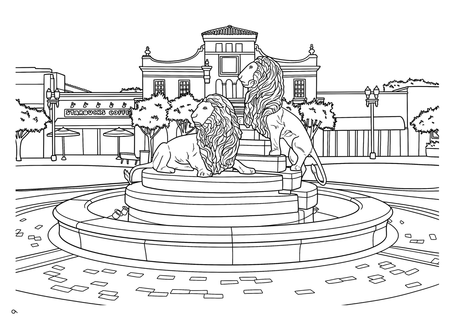 Jacksonville Coloring Book (A4)