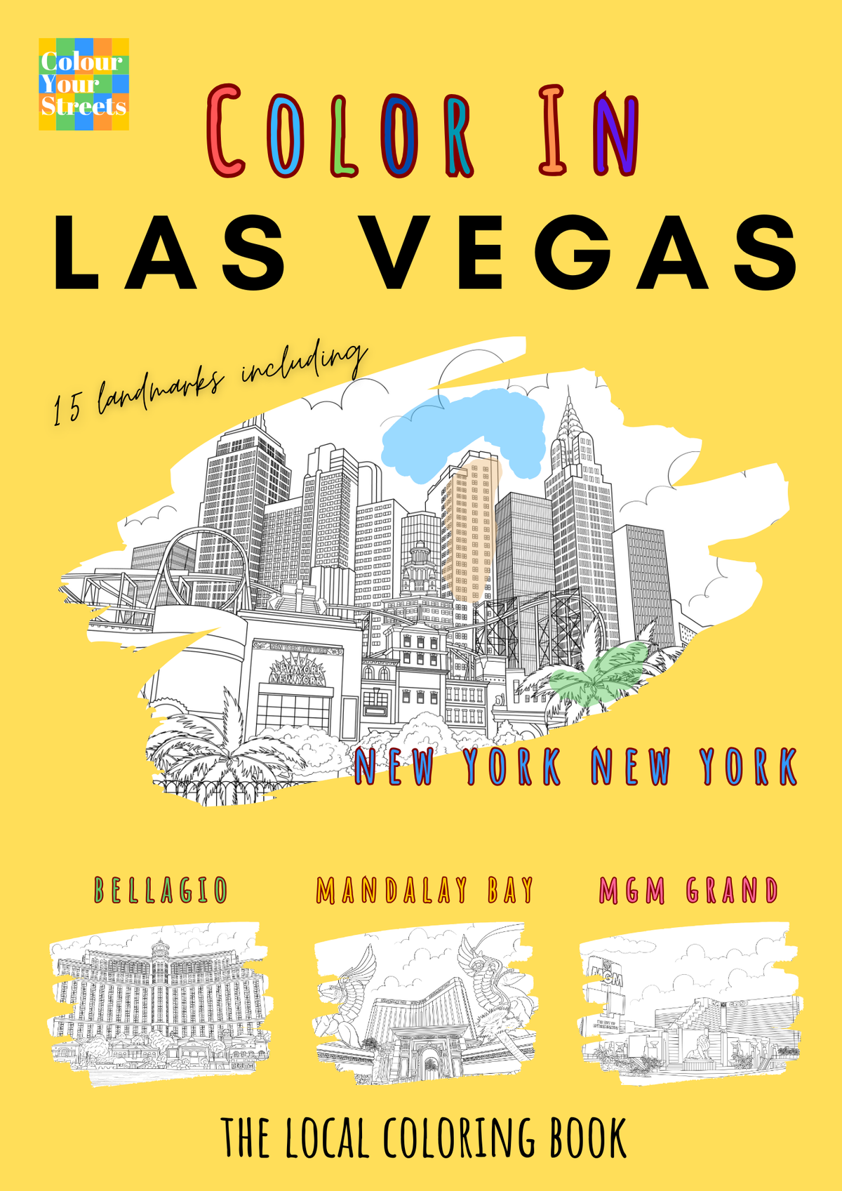 Las Vegas Colouring Book